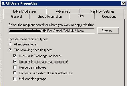 Enable Users With External E-Mail Addesses